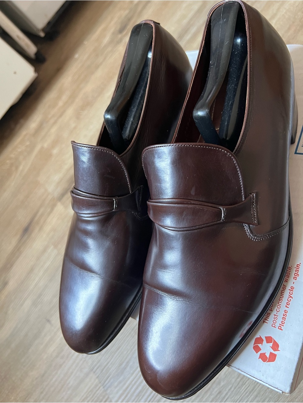Vintage Florsheim Royal Imperial Penny Loafers 8.5E pristine condition